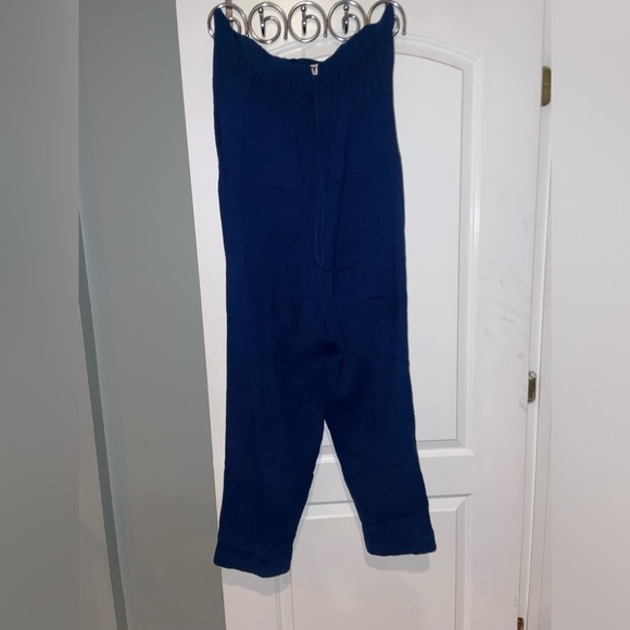 New! A Detacher Orinoco Cotton Gauze Jumpsuit in Indigo 💙 size 4 NWT! - Picture 15 of 15